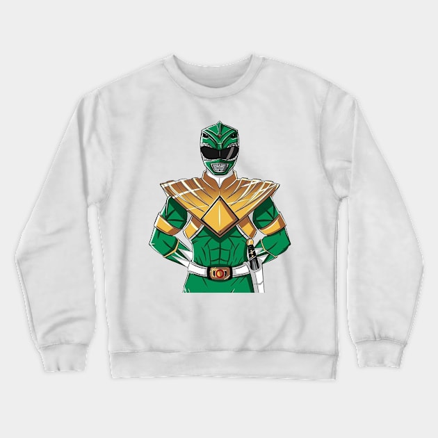 Green rangers Crewneck Sweatshirt by THE H3 PODCAST OFFICIAL
